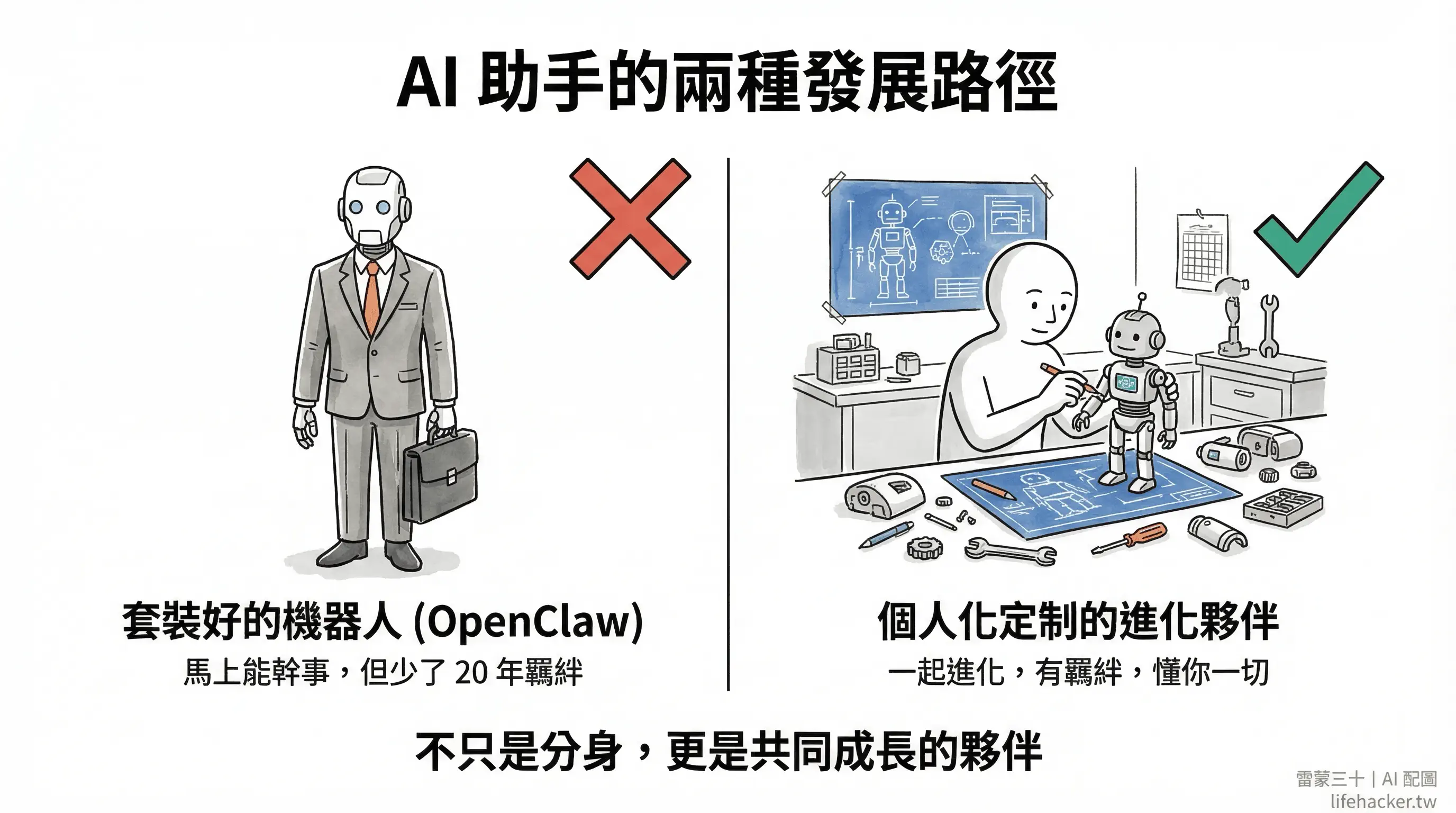 為什麼不用現成工具
